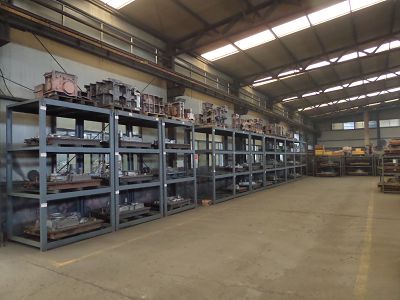 The mold area warehouse